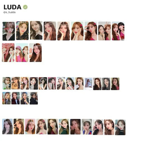 WJSN Luda photocard transfer