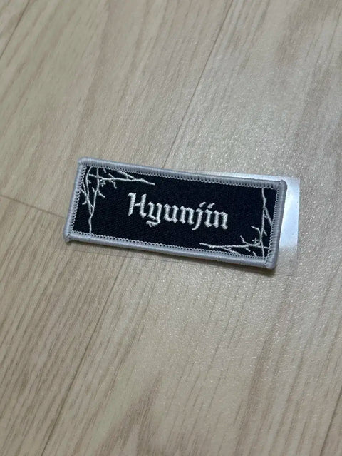 Stray Kids Hyunjin Nametag Name Tag Japan