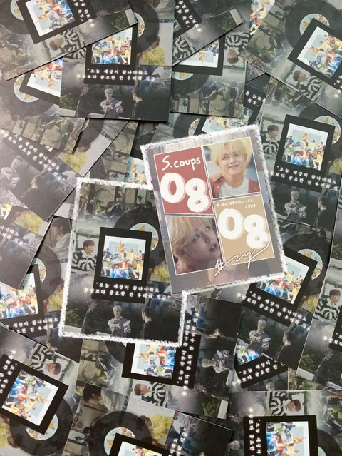 Seventeen mini unofficial goods mini card S.Coups