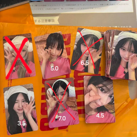 IVE Osaka fan meeting limited edition photocard group order/split.