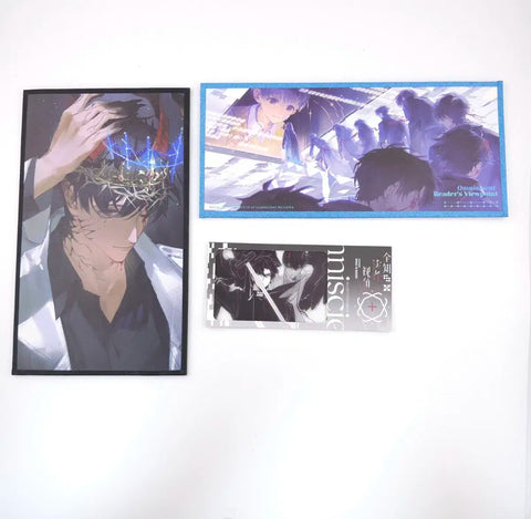Yoo Joonghyuk Kim Dokja Illustration Board Color Paper Film Omniscient Reader's Viewpoint ORV Official Goods Chinese Edition Novel