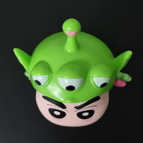 15cm Crayon Shin-chan Figure Toy Story Alien Cosplay Crayon Shin-chan