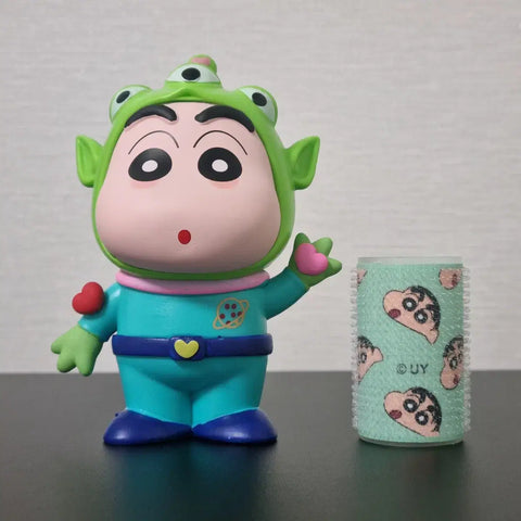 15cm Crayon Shin-chan Figure Toy Story Alien Cosplay Crayon Shin-chan