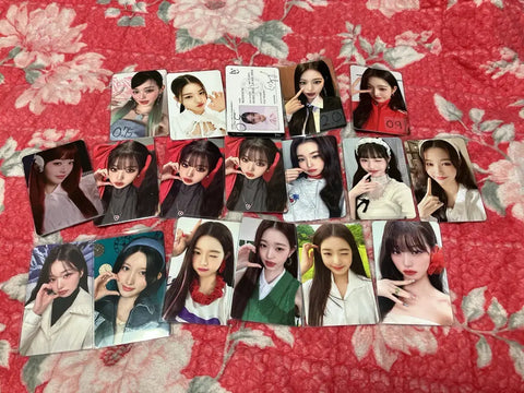 Wonyoung photocard 60 pieces as a set
