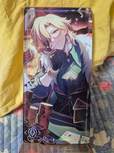 Honkai Star Rail Aventurine Light Cone Similar Acrylic Stand