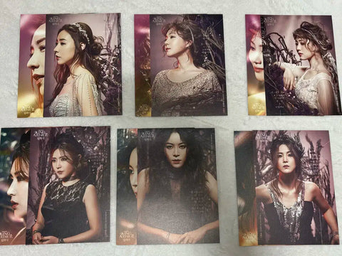 Musical King Arthur Lee Ji-soo, Park Hye-na, Lisa, Im Jung-hee, Choi Soo-jin, Kan Mi-yeon Postcard