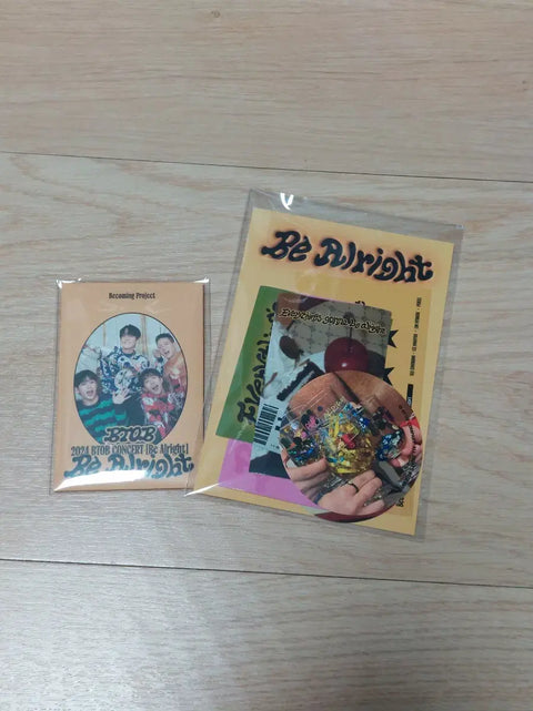 Urgent sale, price negotiable) BTOB Be Together Viola Light Last Concert Entrance Photocard Sticker Transfer 12/29
