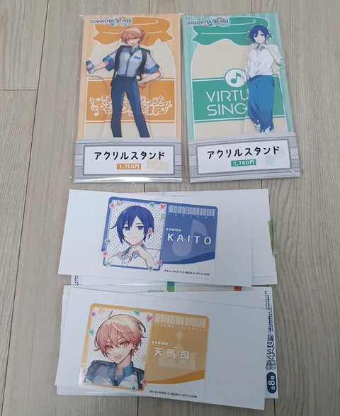 Project SEKAI Proseka Tenma Tsukasa KAITO Lawson collaboration acrylic sticker transfer