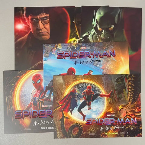 Spider-Man TonyPeter Doujinshi Spider's Egg No Way Home Movie Theater Exclusive Postcard Bundle