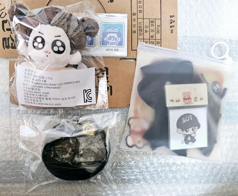 10cm doll clothes Kkukttugi, DanGyeolTttugi, military uniform, SDT