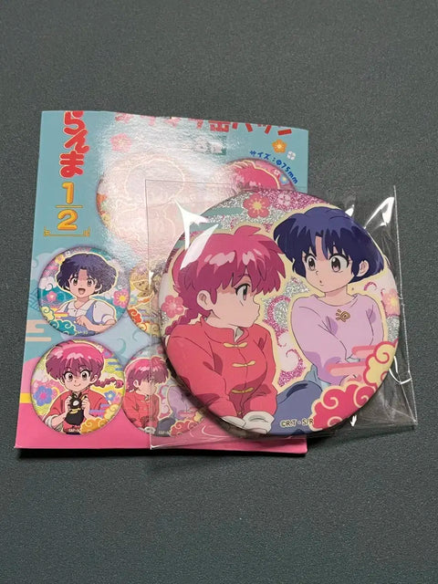 Ranma Kira Kira Can Badge