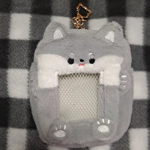 Wolf fur Pocaholder pouch