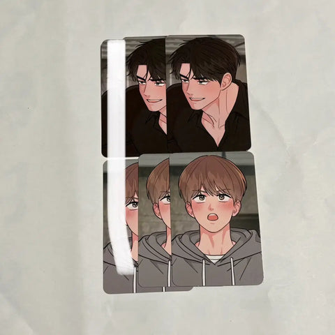 Trading Rebom/Le Bom (probably a K-pop idol) beyond-the-line relationship/unattainable level photo card, resin photo card.