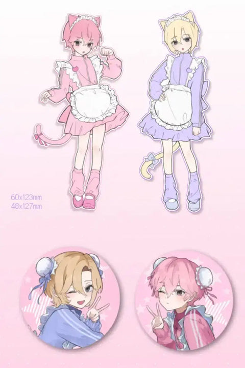 Ssaksunoram's Ppun Line Jersey Made Acrylic Photocard Can Badge Bambi Noah PLAVE