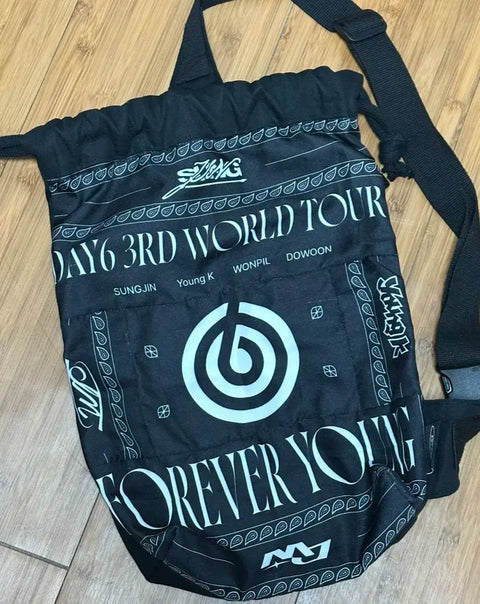 I'm selling DAY6 Forever Young bandana sling bag backpack.