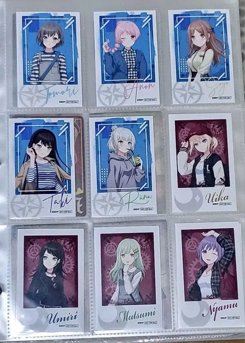 Mygo Ave Mujica Joint Exhibition Photocard Tomori Anon Soyo Taki Rana Uiika