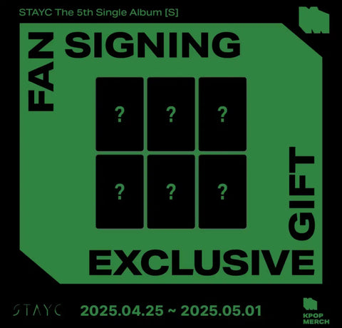 STAYC Unreleased Photo Card Kpopmerch Office Look ver.