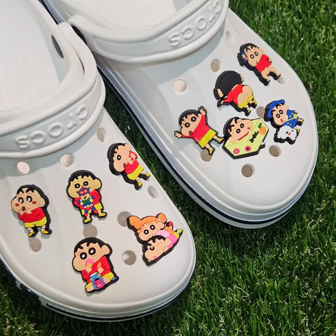 Jibbitz Crayon Shin-chan Kuromi Hello Kitty