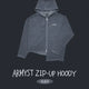 BTS Jungkook ARMYST Hoodie Zip-up Black M size