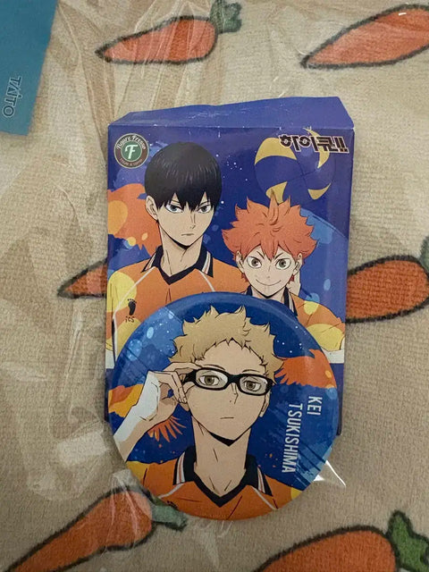Haikyu!! Can Badge Figurepresso Kuji Ichiban Kuji Tsukishima Kei Tsukki