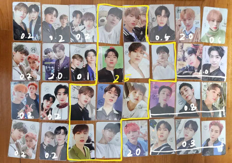 MONSTA X MX photocard poca
