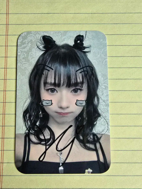Yoonis SWICY fan signing event photocard Hyunju