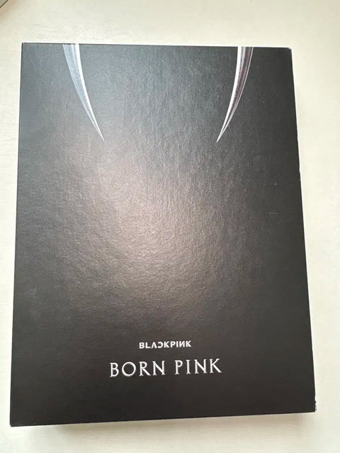 Selling Blackpink album.