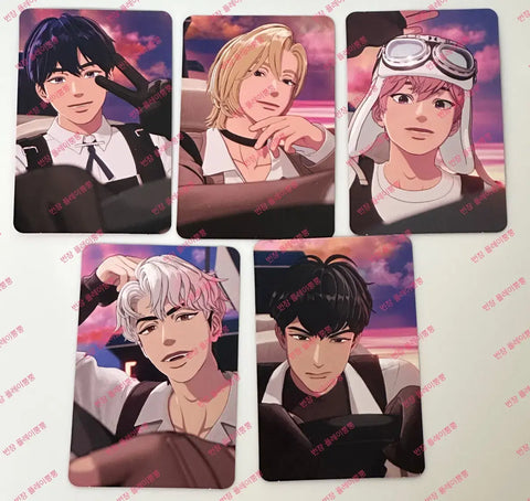 Plave Makestar unreleased photocard, selling as a set.