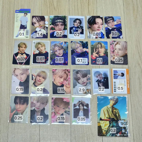 Selling &TEAM Nicholas, Euiju, Jo, Yuma, Taki, Goin, Blow, Aoarashi, Deco, photocard.