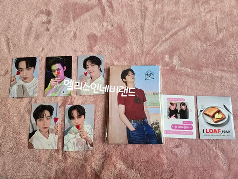 TXT Love Language Music Bank Photocard Yeonjun Standee Sticker Full Set