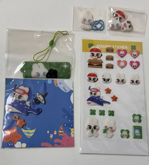 NCT 127 Doyoung Hatto Sticker Keyring