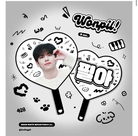 Wonpil uchiwa and cheering tools
