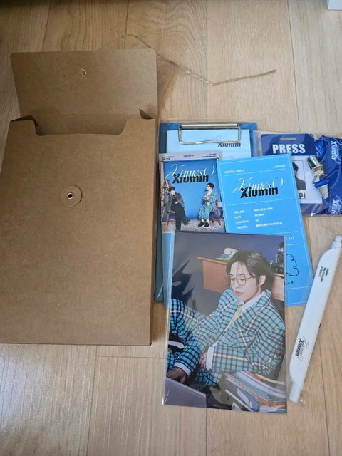 Xiumin fan concert Xtimes entrance gift