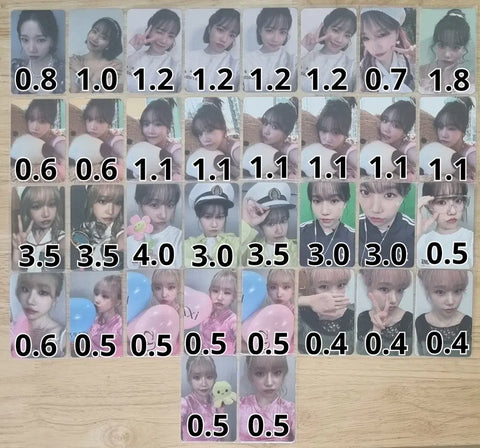 Trading Jo Yuri photocard (unreleased). Taxi, glassy, lovable, Ktown4u, lucky draw, from.