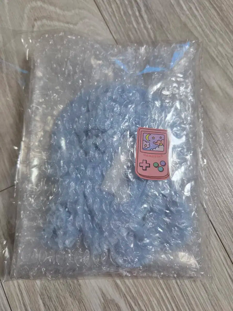 10cm doll clothes, Morbido Blue Lace Rabbit Beret