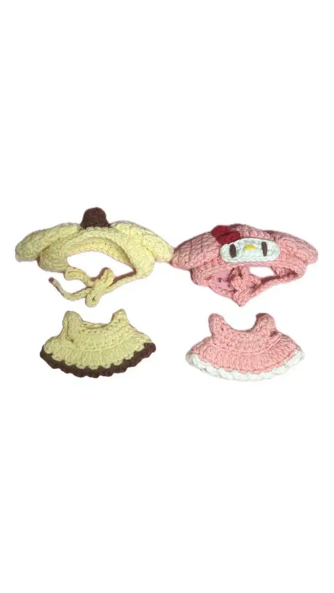 10cm doll knitted clothes