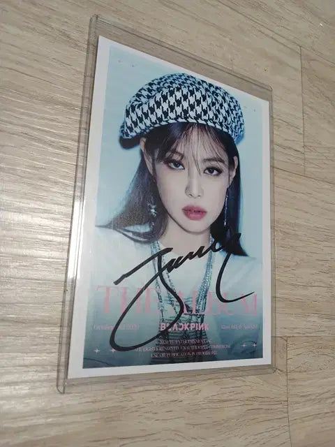 Jennie's Autographed Signature