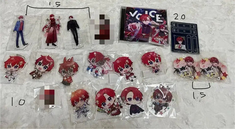 Stavora Coe Acrylic Goods Acusta Acrylic Stand Acrylic Keyring