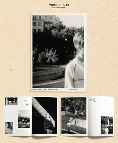 BOYNEXTDOOR Bonedo Collected Book 2 Photobook Monologue Paper Transfer