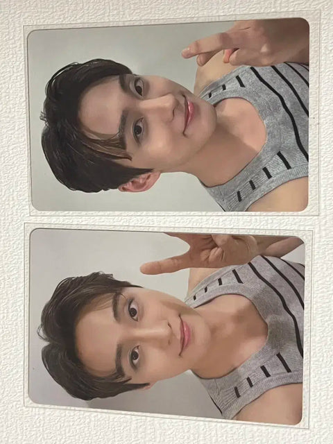 Stage Fighter Old Boy Shin Min-kwon photocard, all together