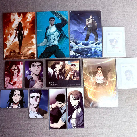 URGENT SALE) ORV (Omniscient Reader's Viewpoint) Web Novel Happy Bean Postcard Bookmark Polaroid Photocard Lee Hyunsung Jung Heewon