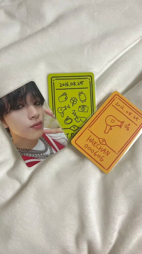NCT Dream Haechan 7th Anniversary Lucky Card