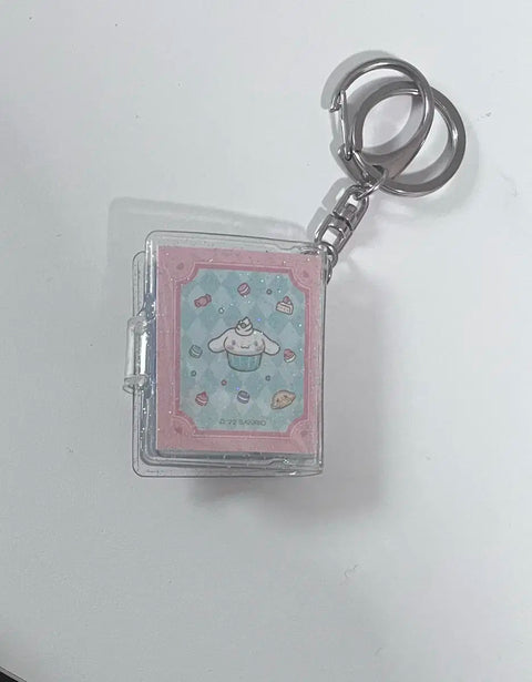 Cinnamoroll Cafe ID Photo Keychain