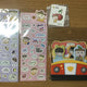 I'm selling Maru is a Puppy dialogue stickers and a set of 4-tier memo pads.