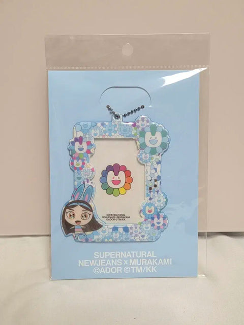 Murakami NewJeans photocard holder keyring