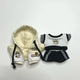 10cm doll clothes: Puppy basketball uniform set