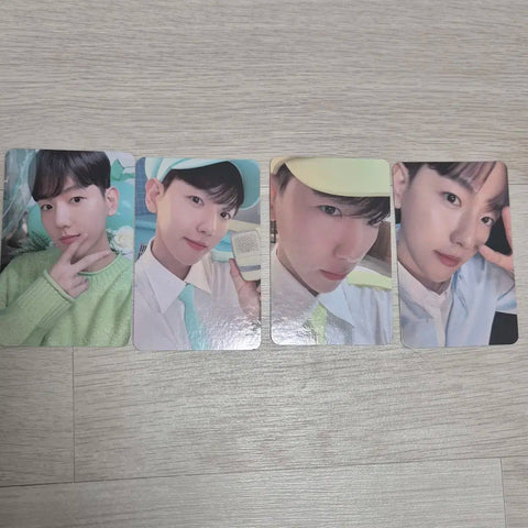 EXO Baekhyun Bring Green photocard set, semi-tracked or regular tracked shipping