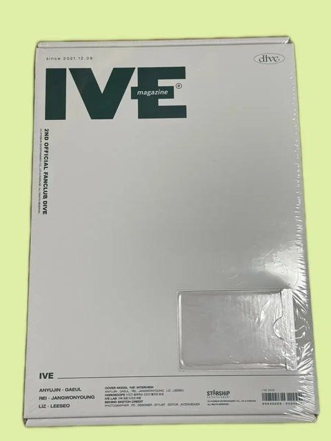 IVE fan club 2nd generation kit, unopened. (DIVE 2nd Gen)