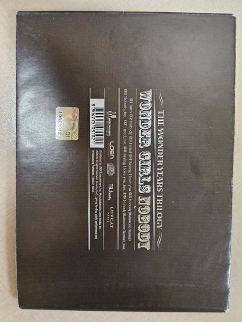 Album CD Nobody của Wonder Girls