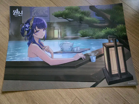 Poster đặc biệt của Genshin Impact PC Lounge